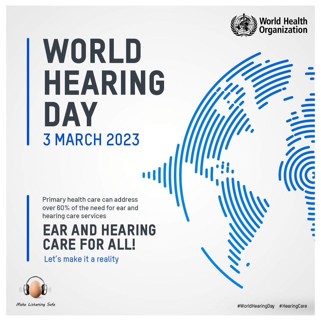 CIICA Conversation Invitation World Hearing Day Ear and Hearing care