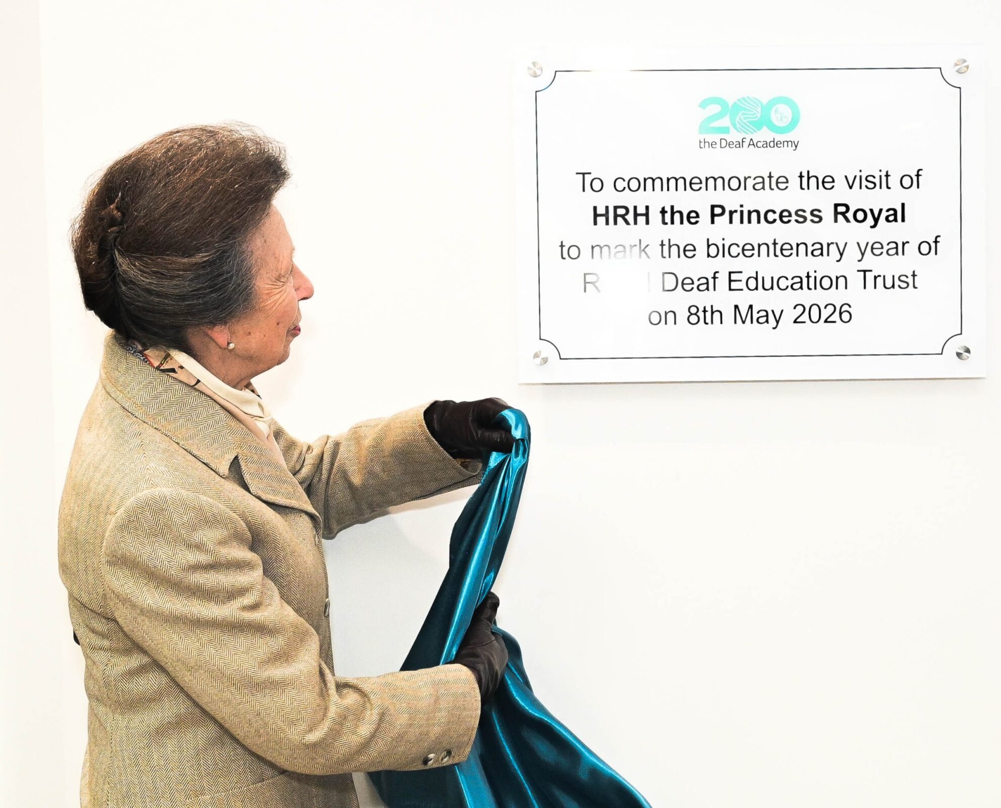 Princess Royal marks Deaf Academy’s 200th anniversary - BATOD